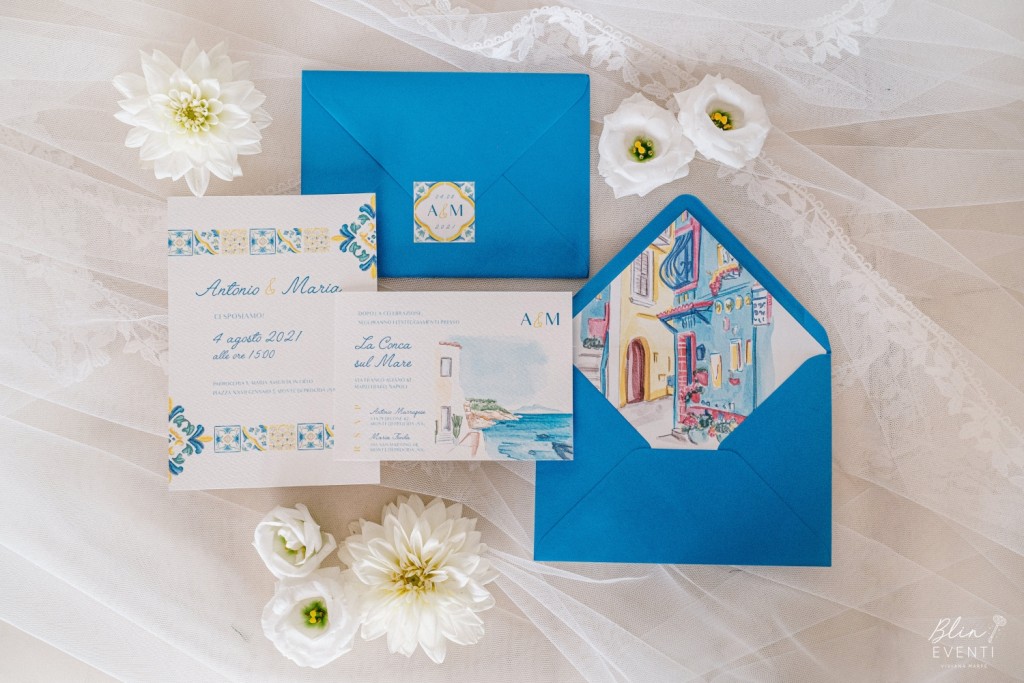 wedding stationery amalfi coast