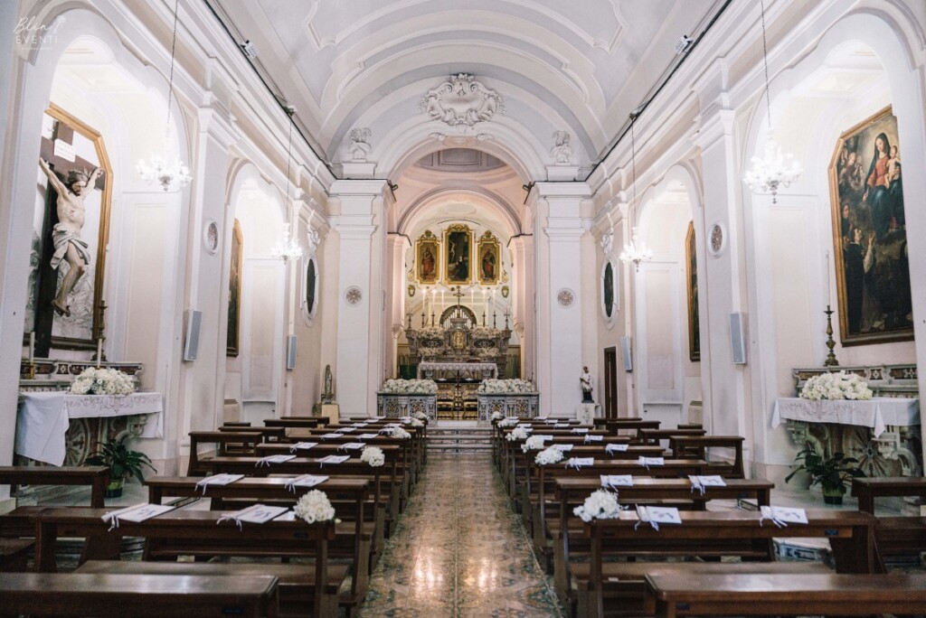 allestimento chiesa san luigi Gonzaga