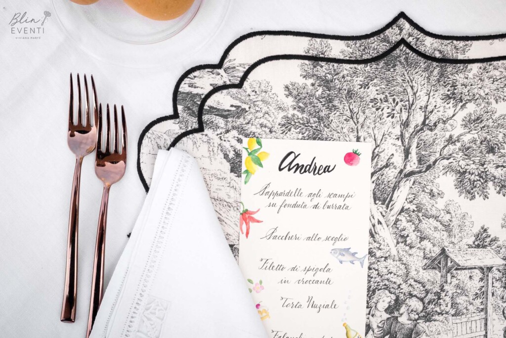 tovaglietta toile de jouy