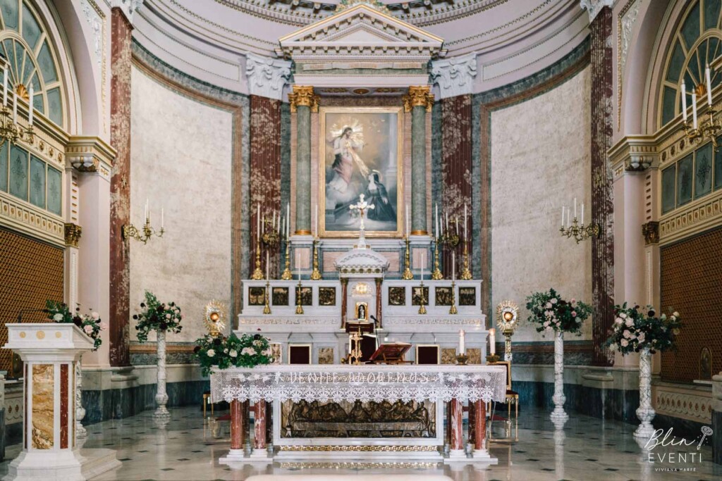 cerimonia allestimento floreale chiesa