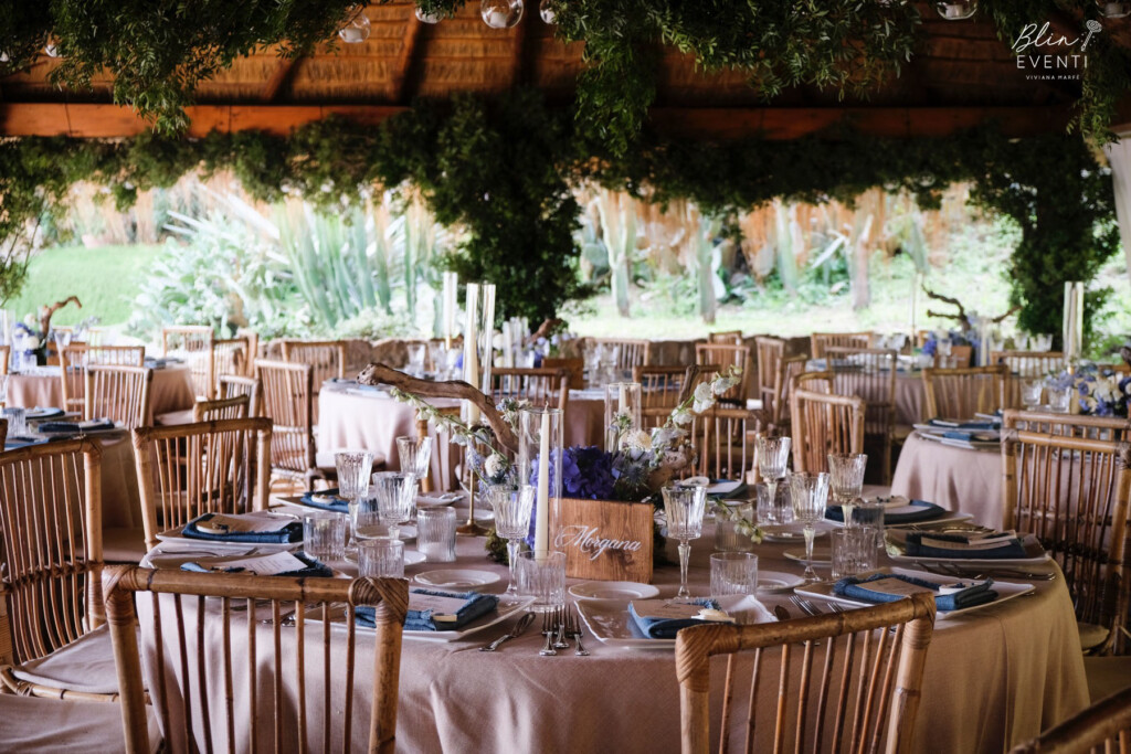 un bosco incantato per un matrimonio a la conca sul mare