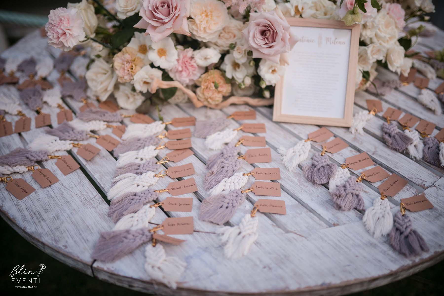 tableau de mariage matrimonio in spiaggia