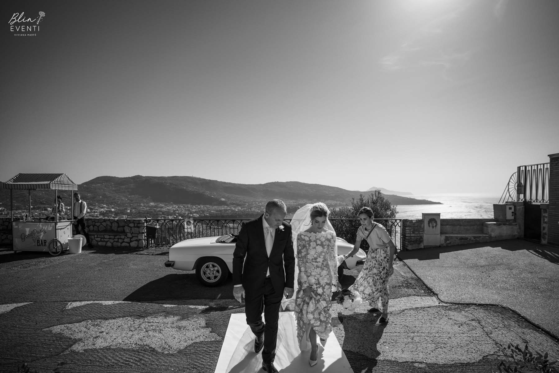 ingresso sposa e wedding planner
