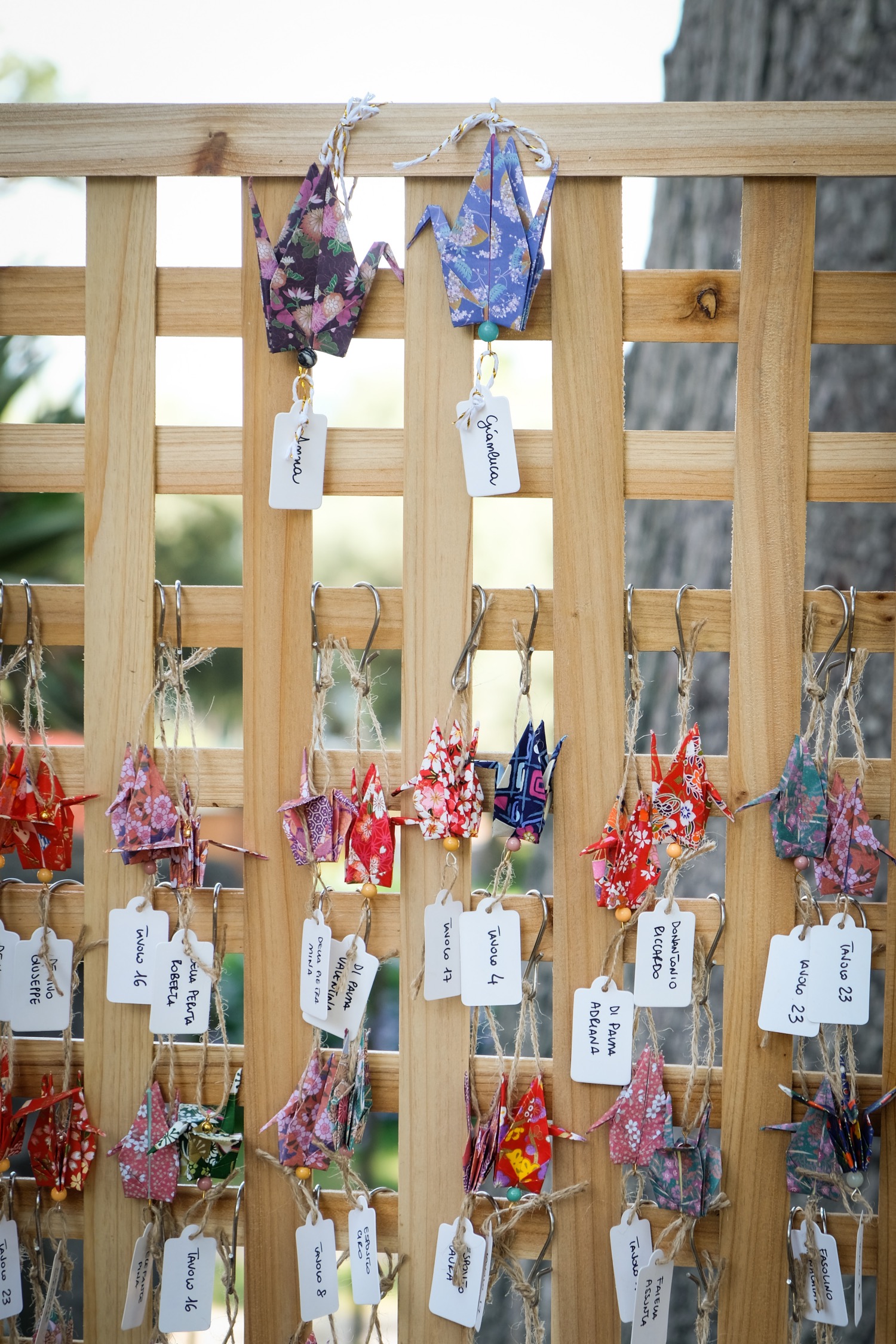 wedding cadeau origami